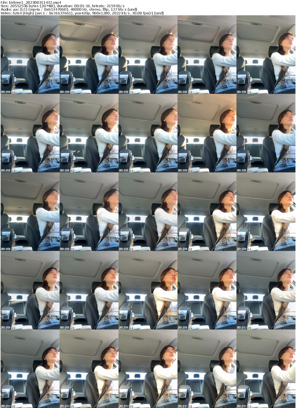 Preview thumb from kirlove1 on 2023-08-31 @ bongacams