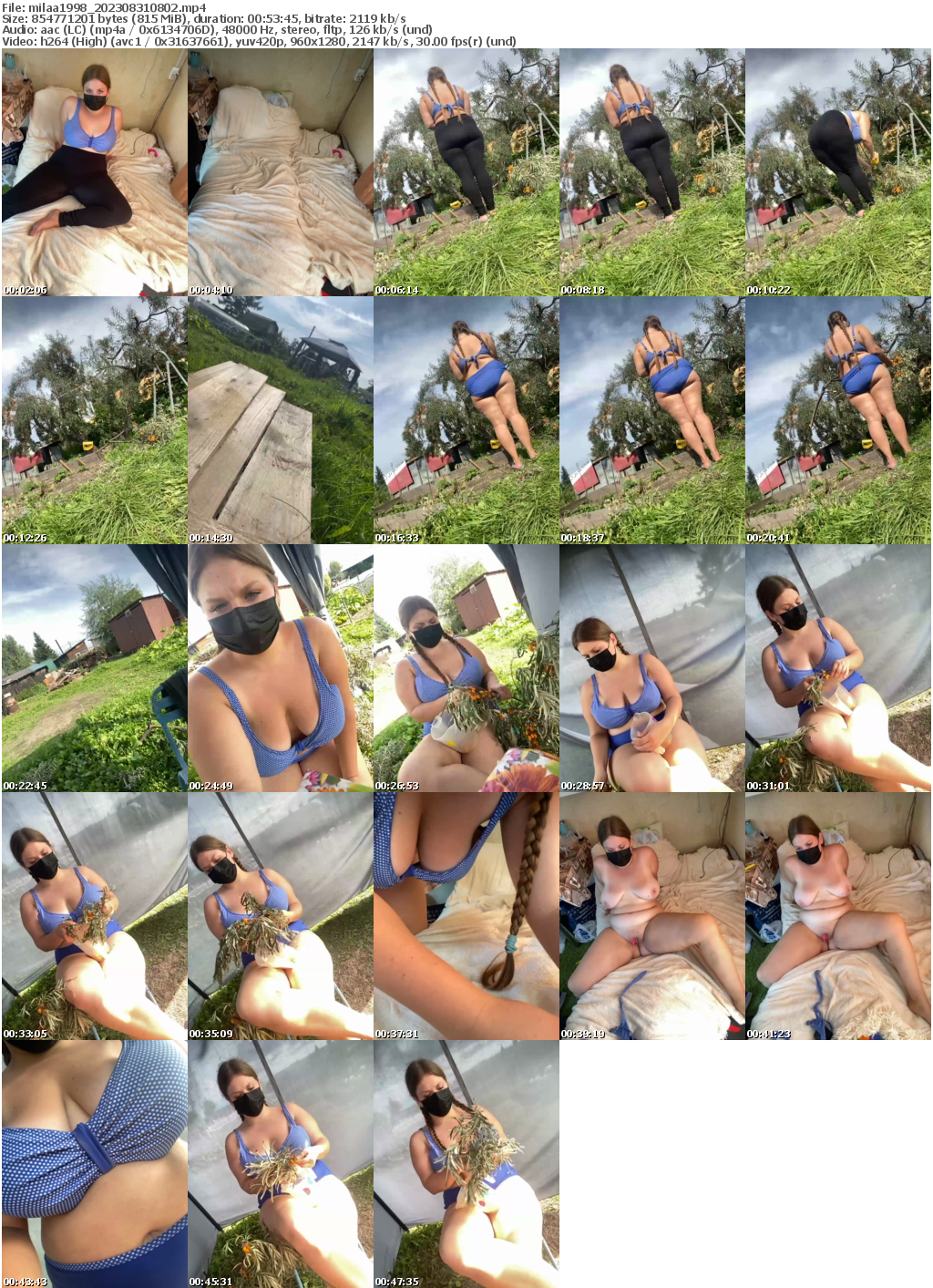 Preview thumb from milaa1998 on 2023-08-31 @ bongacams