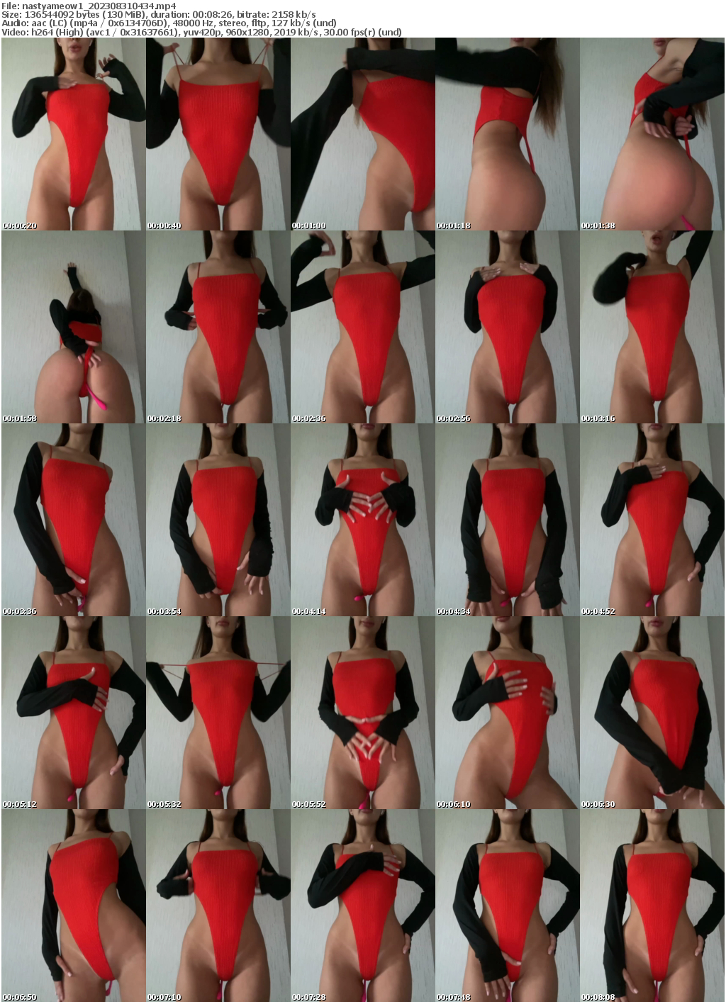 Preview thumb from nastyameow1 on 2023-08-31 @ bongacams