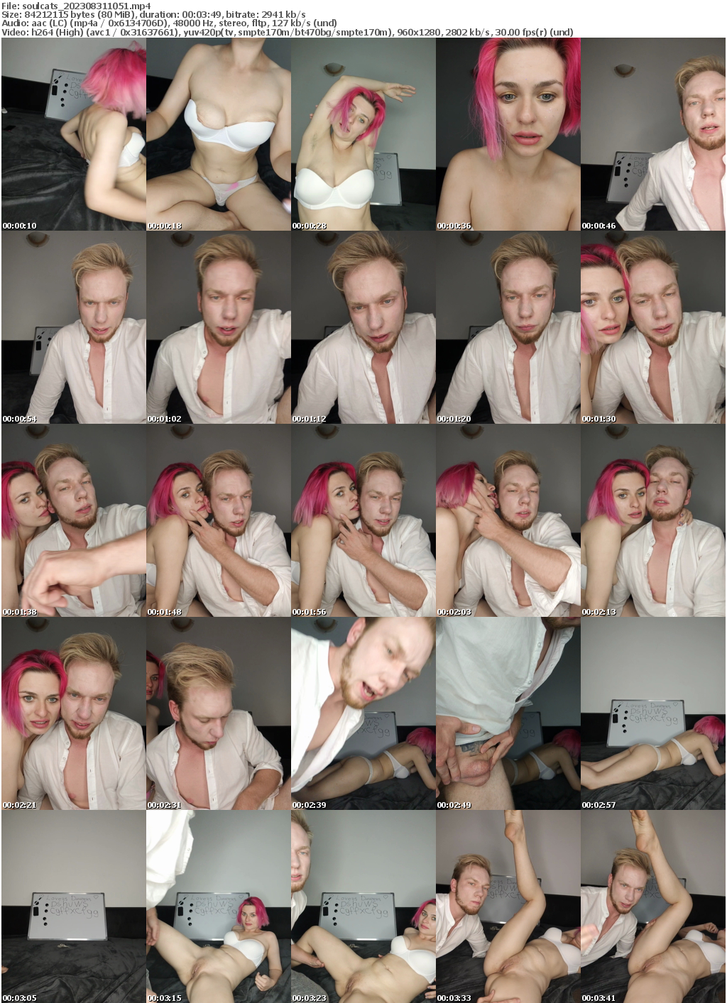 Preview thumb from soulcats on 2023-08-31 @ bongacams