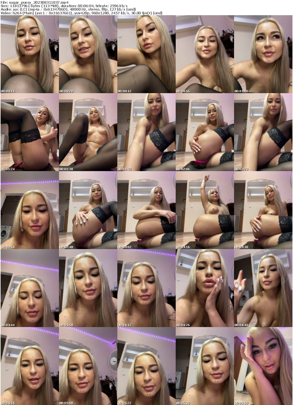 Preview thumb from sugar_pussy on 2023-08-31 @ bongacams