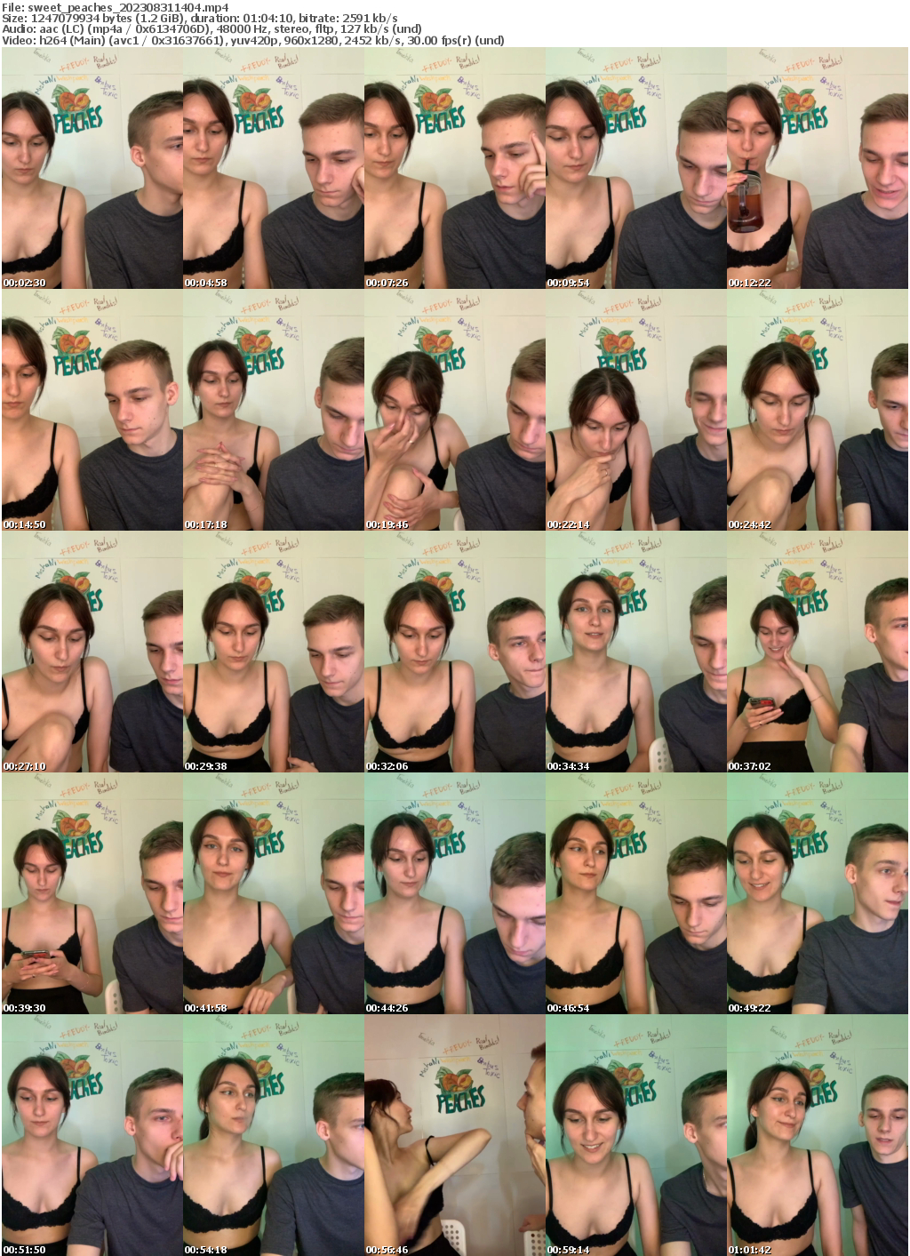 Preview thumb from sweet_peaches on 2023-08-31 @ bongacams