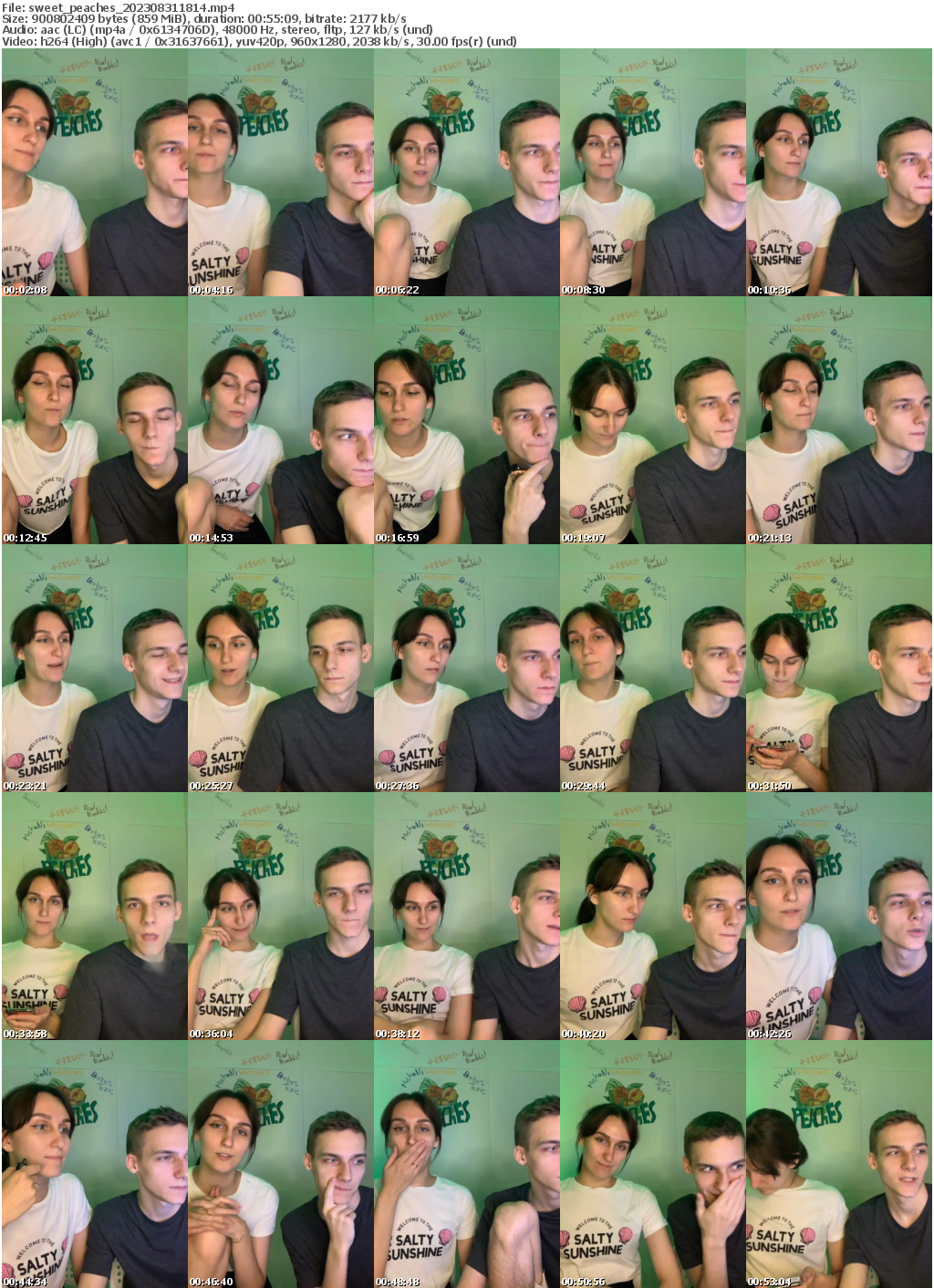 Preview thumb from sweet_peaches on 2023-08-31 @ bongacams