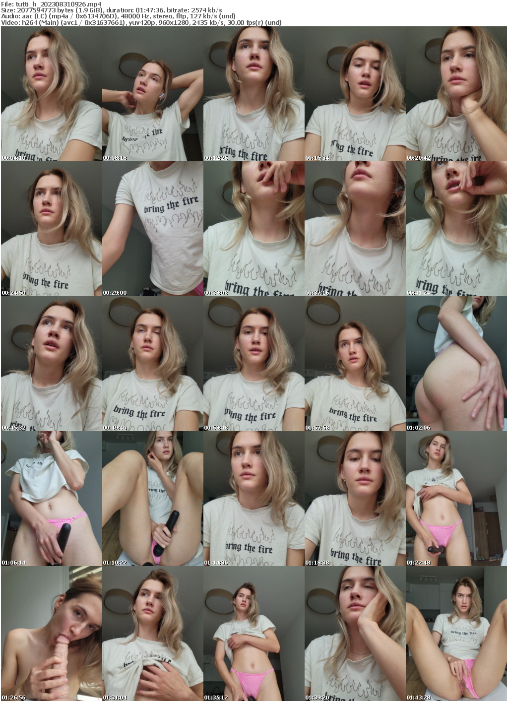 Preview thumb from tutti_h on 2023-08-31 @ bongacams