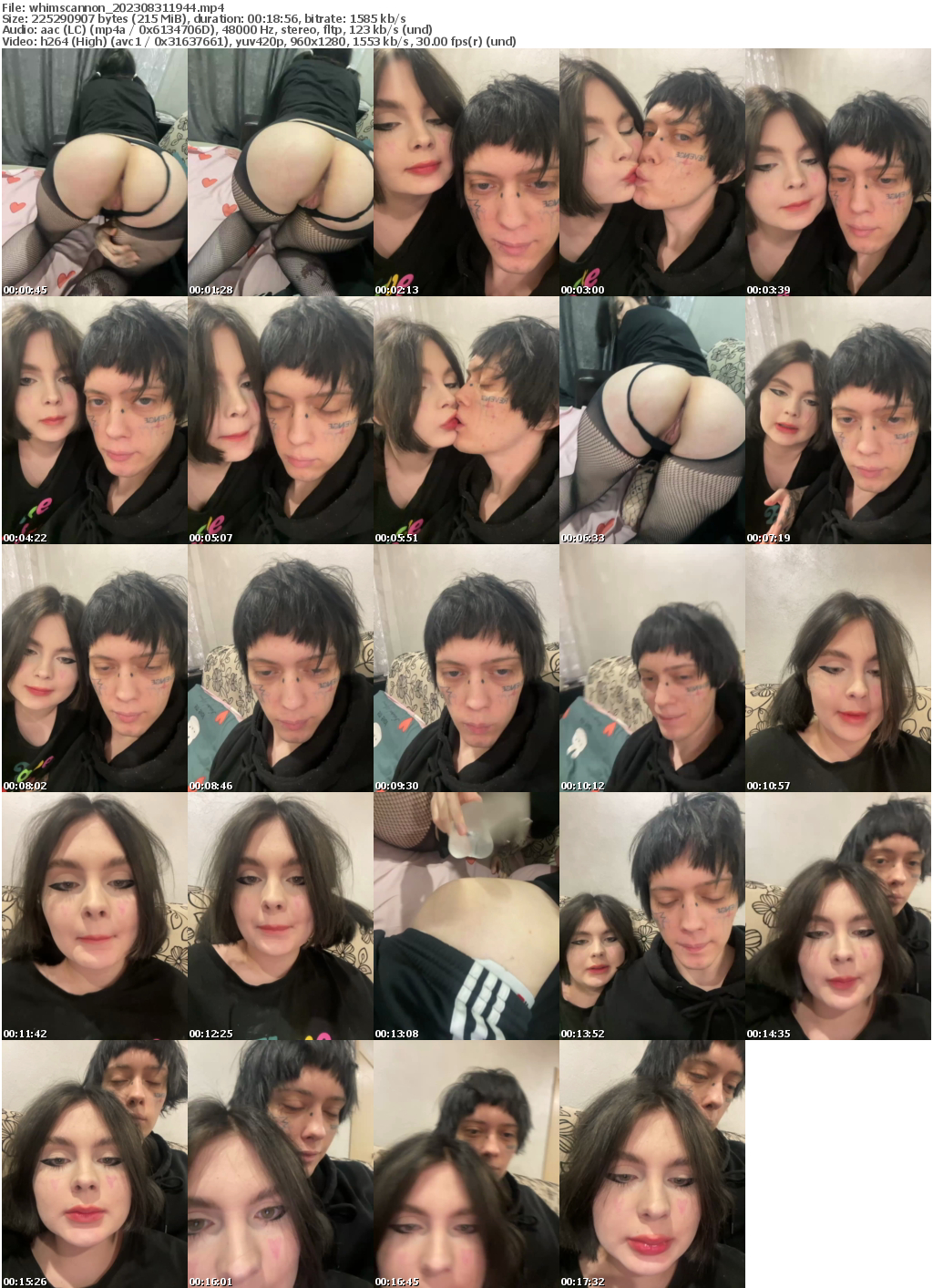 Preview thumb from whimscannon on 2023-08-31 @ bongacams