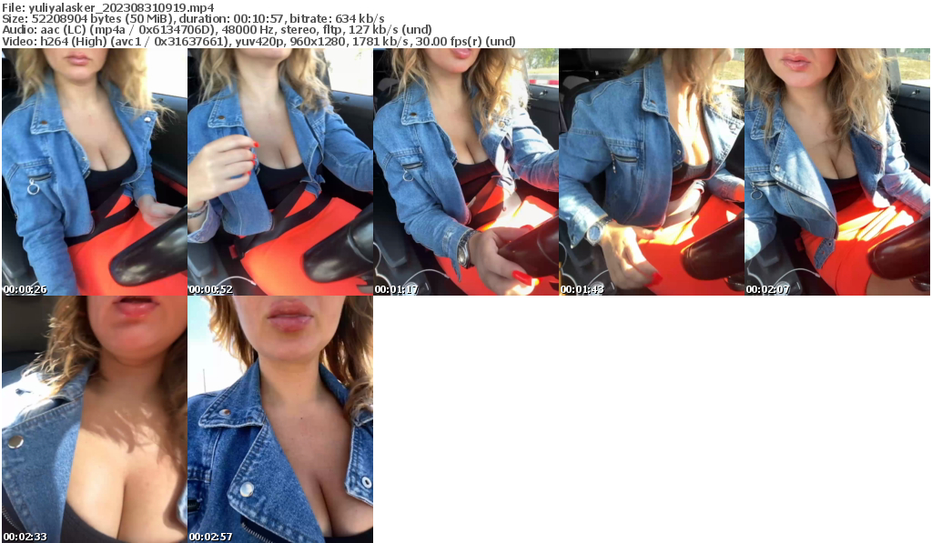 Preview thumb from yuliyalasker on 2023-08-31 @ bongacams