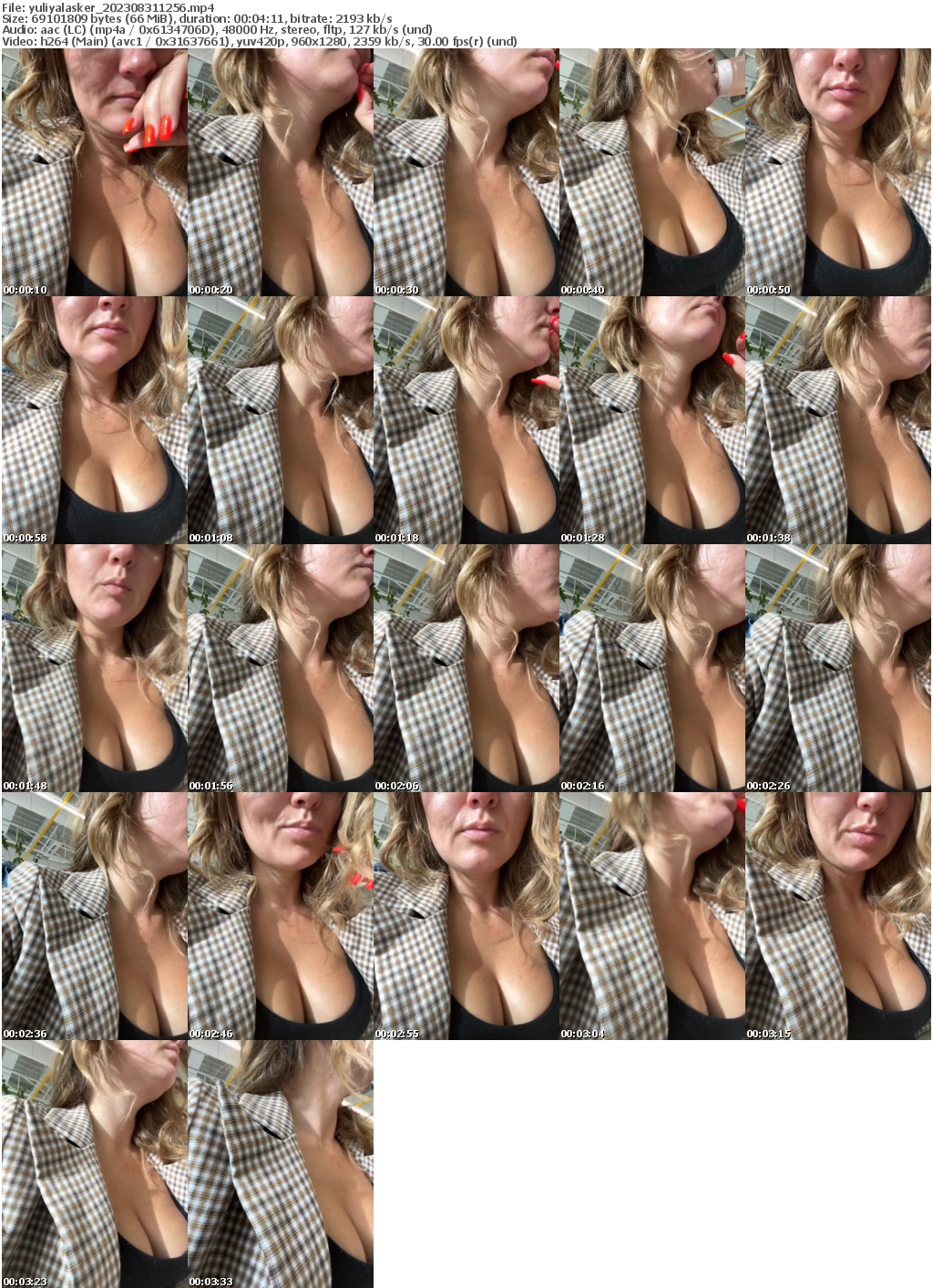 Preview thumb from yuliyalasker on 2023-08-31 @ bongacams