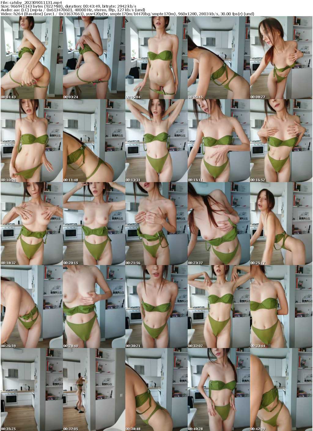 Preview thumb from catsby on 2023-09-01 @ bongacams