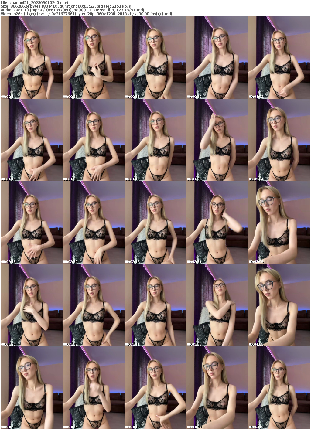 Preview thumb from channel21 on 2023-09-01 @ bongacams