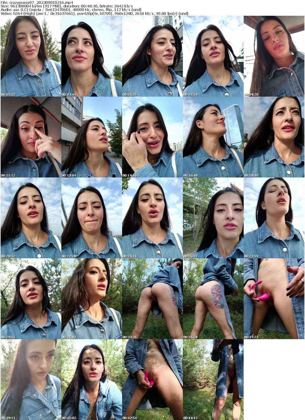 Preview thumb from crazypussy07 on 2023-09-01 @ bongacams