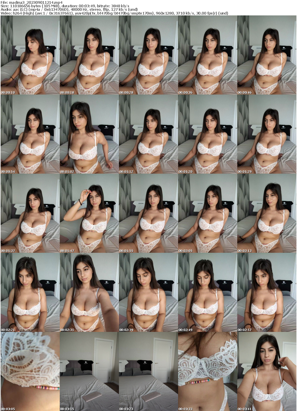 Preview thumb from madina3 on 2023-09-01 @ bongacams