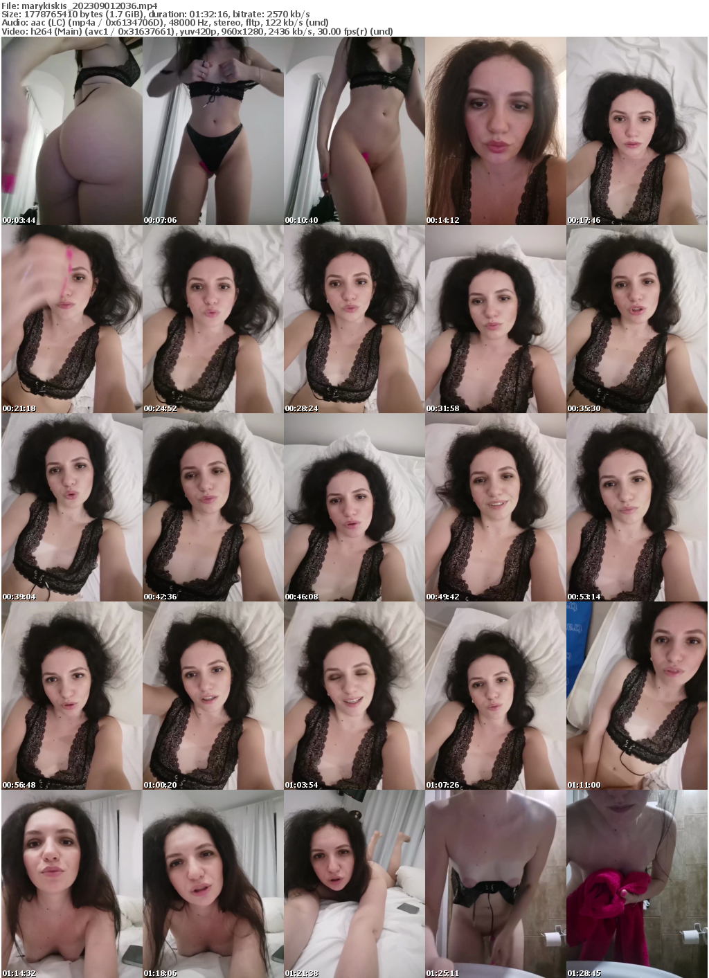 Preview thumb from marykiskis on 2023-09-01 @ bongacams