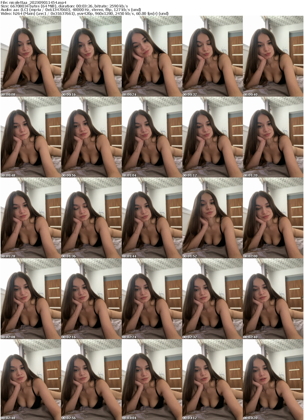 Preview thumb from nicolettaa on 2023-09-01 @ bongacams