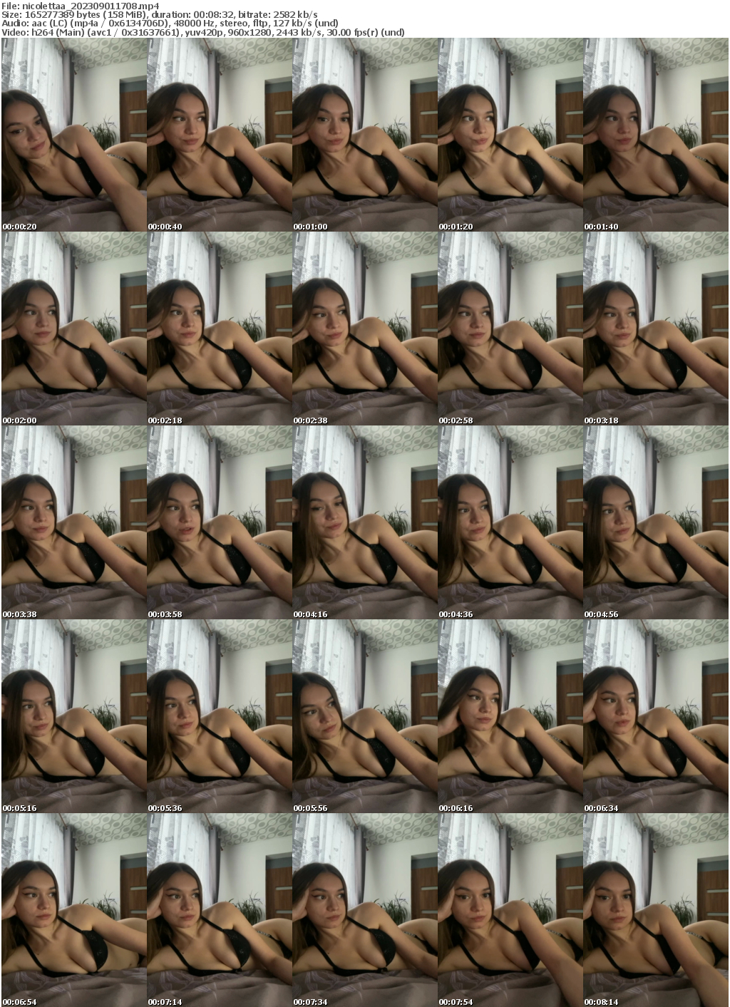 Preview thumb from nicolettaa on 2023-09-01 @ bongacams