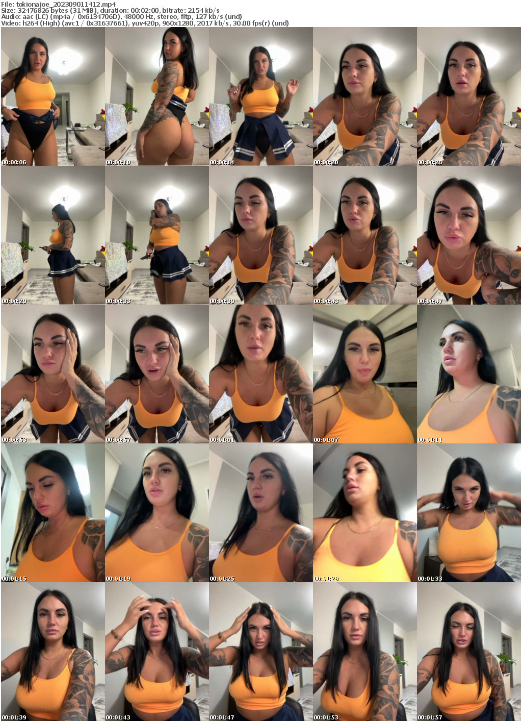 Preview thumb from tokionajoe on 2023-09-01 @ bongacams