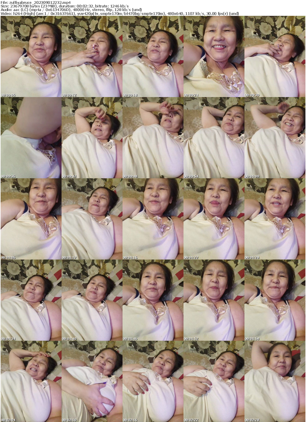 Preview thumb from zulfiyabruce on 2023-09-01 @ bongacams