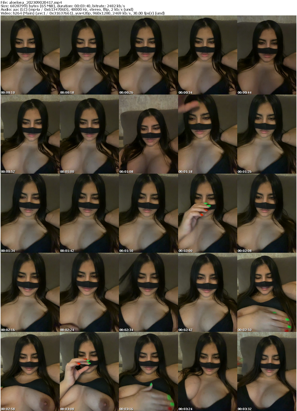 Preview thumb from aloeloea on 2023-09-02 @ bongacams