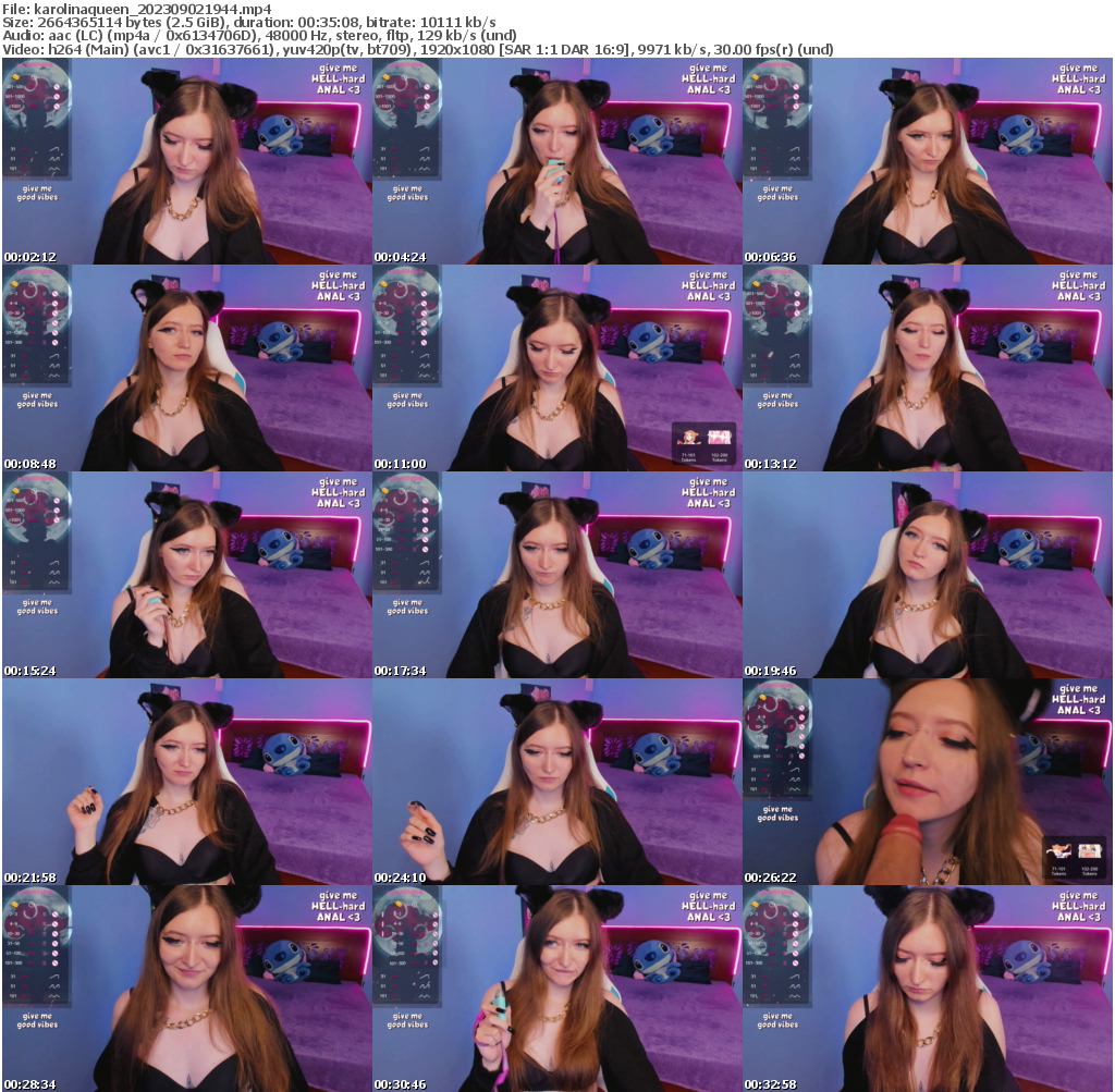 Preview thumb from karolinaqueen on 2023-09-02 @ bongacams