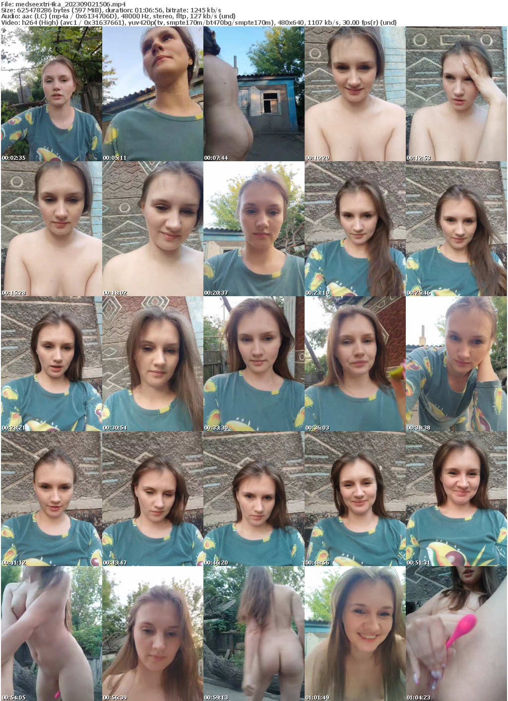 Preview thumb from medseextri4ka on 2023-09-02 @ bongacams