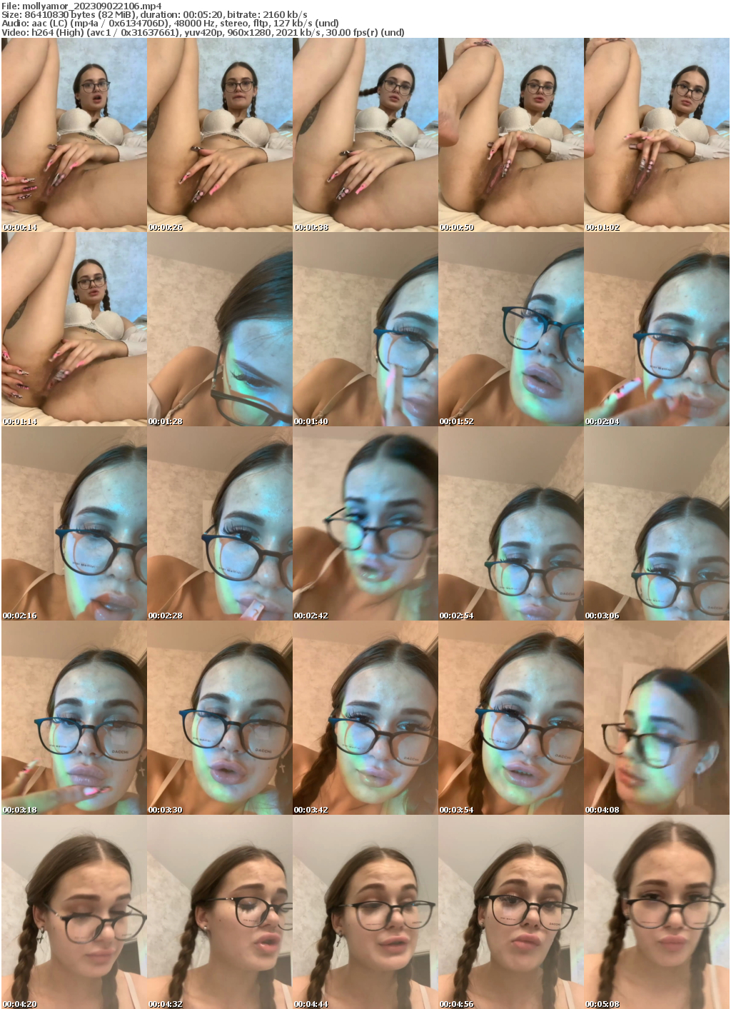 Preview thumb from mollyamor on 2023-09-02 @ bongacams