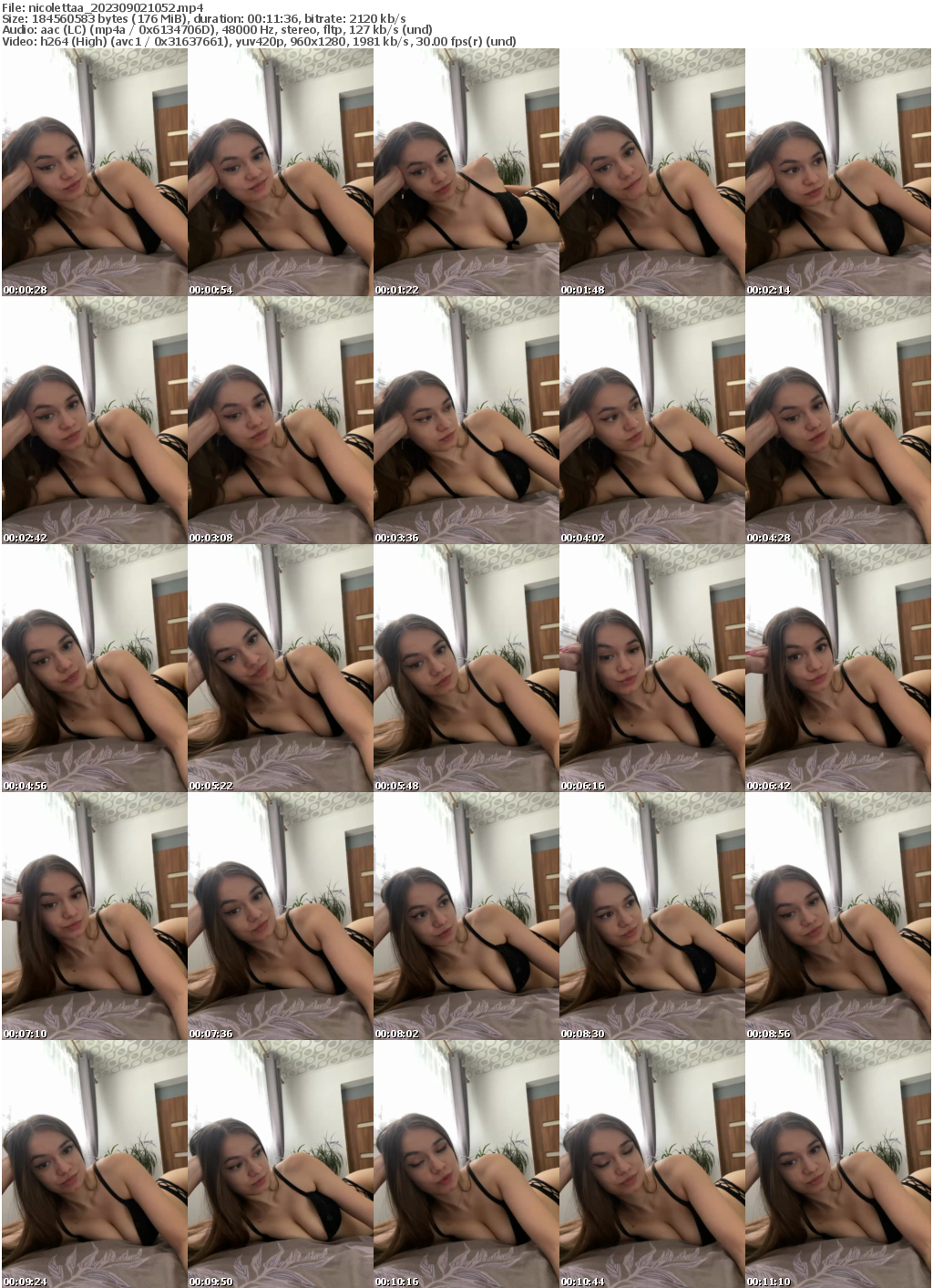 Preview thumb from nicolettaa on 2023-09-02 @ bongacams