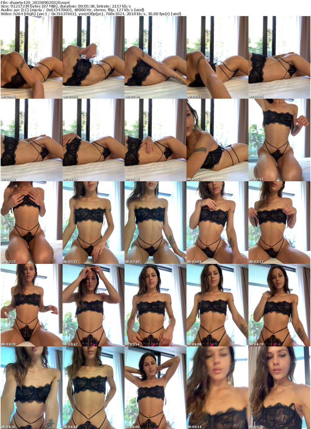 Preview thumb from shawty420 on 2023-09-02 @ bongacams