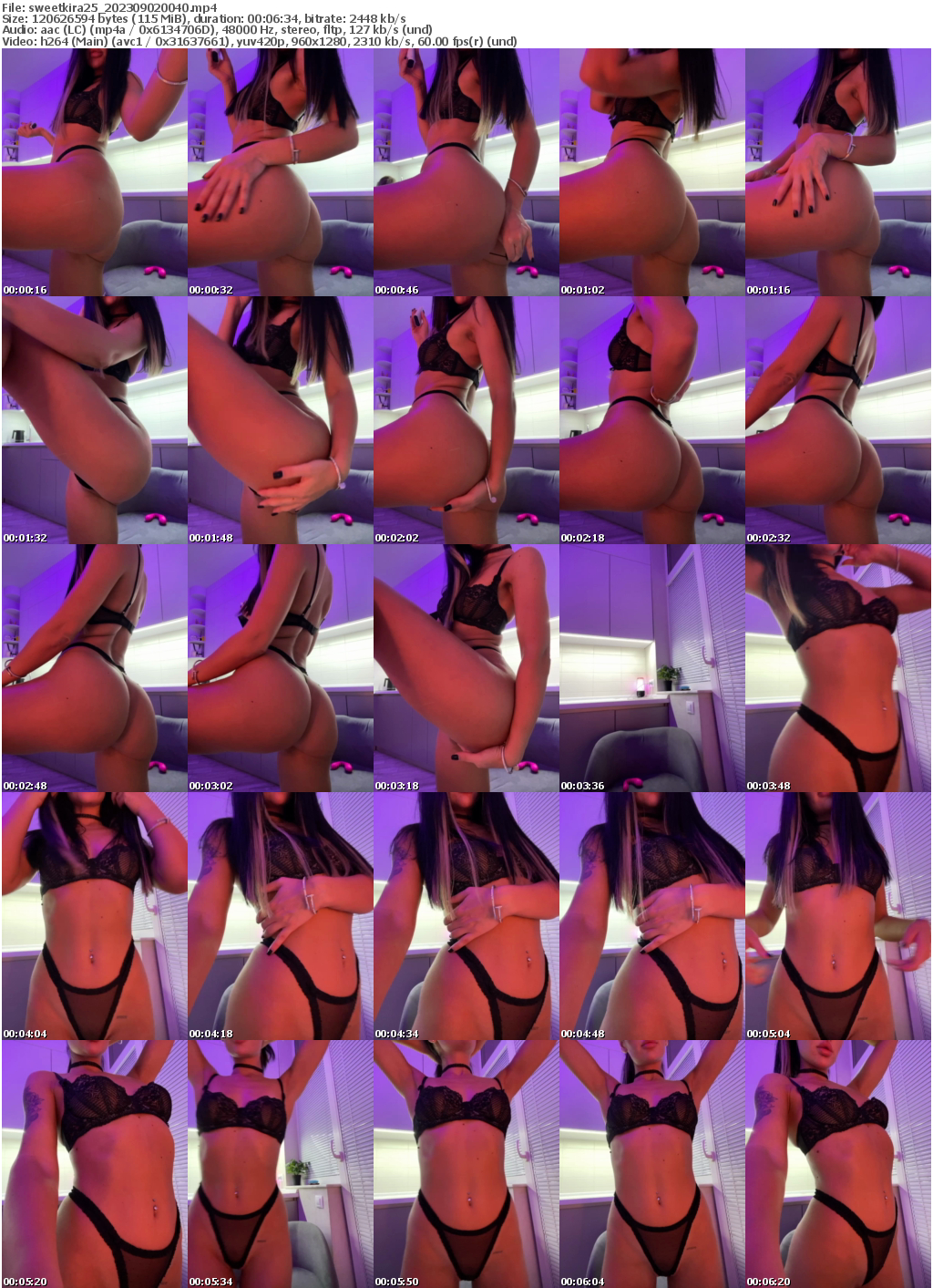 Preview thumb from sweetkira25 on 2023-09-02 @ bongacams