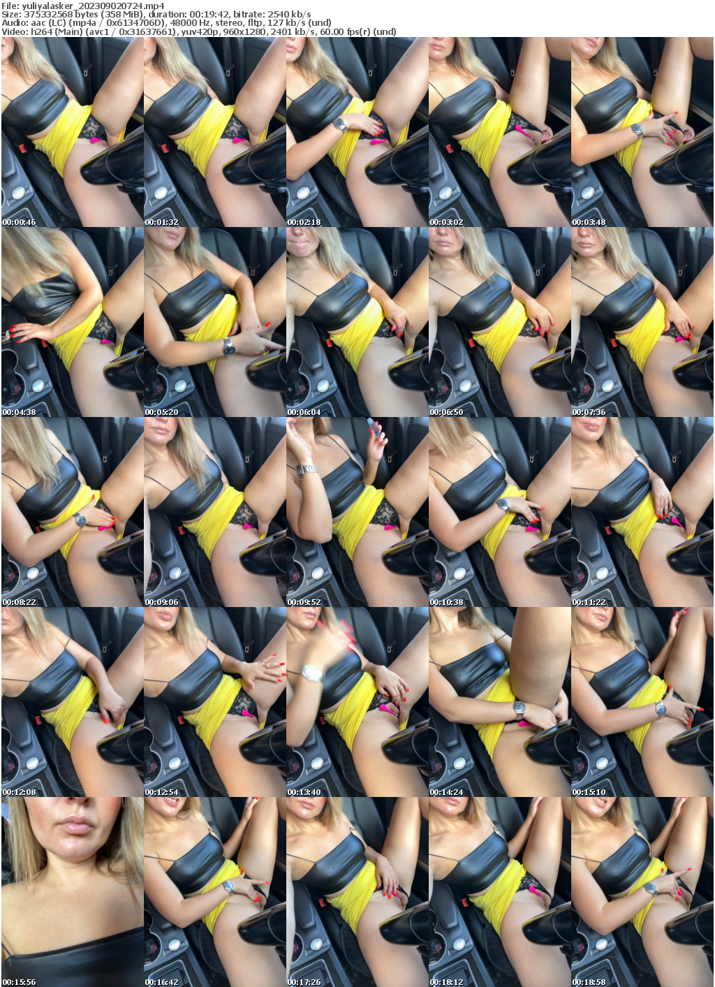 Preview thumb from yuliyalasker on 2023-09-02 @ bongacams