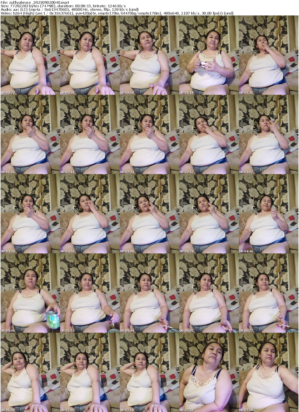 Preview thumb from zulfiyabruce on 2023-09-02 @ bongacams