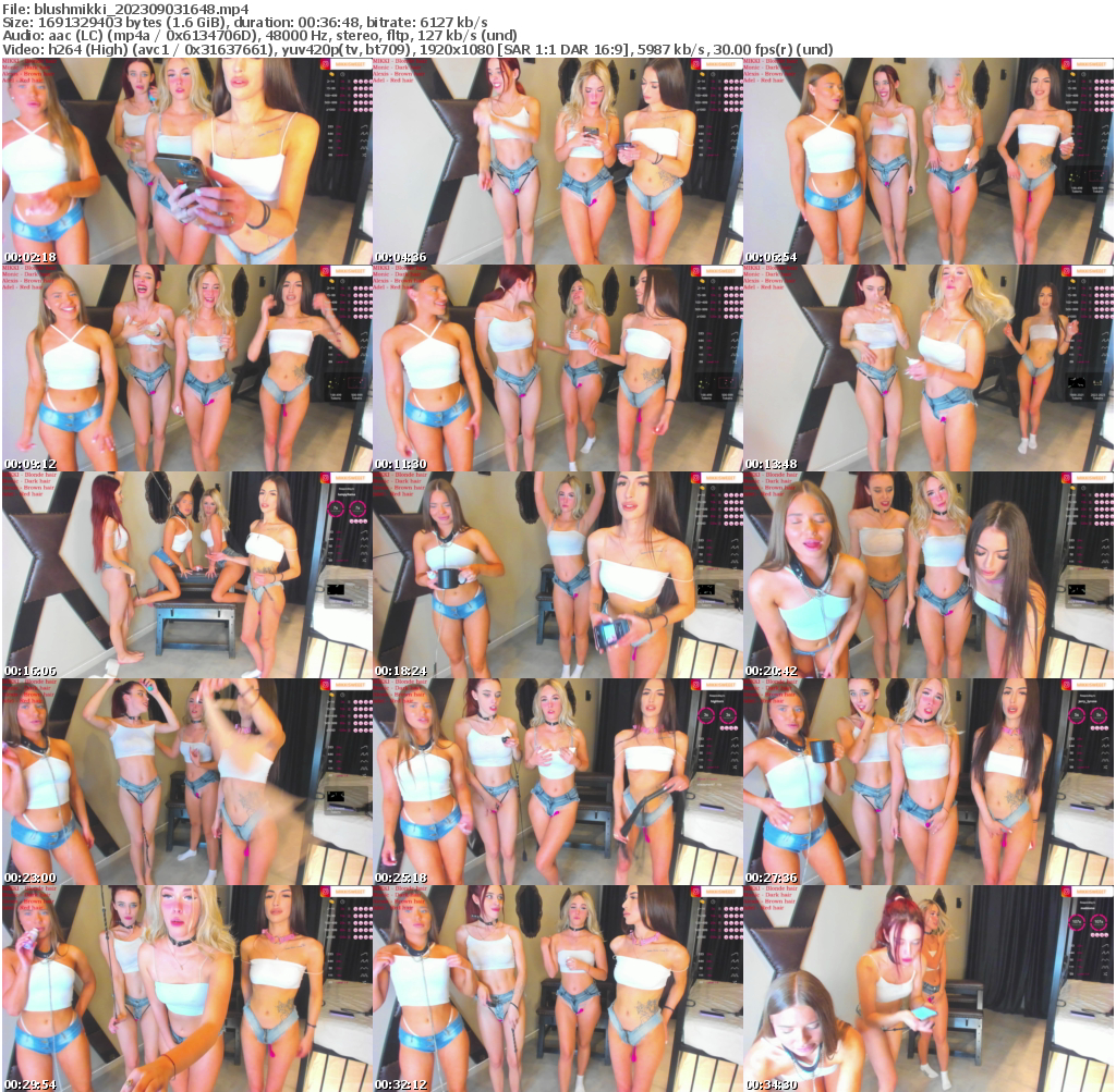 Preview thumb from blushmikki on 2023-09-03 @ bongacams