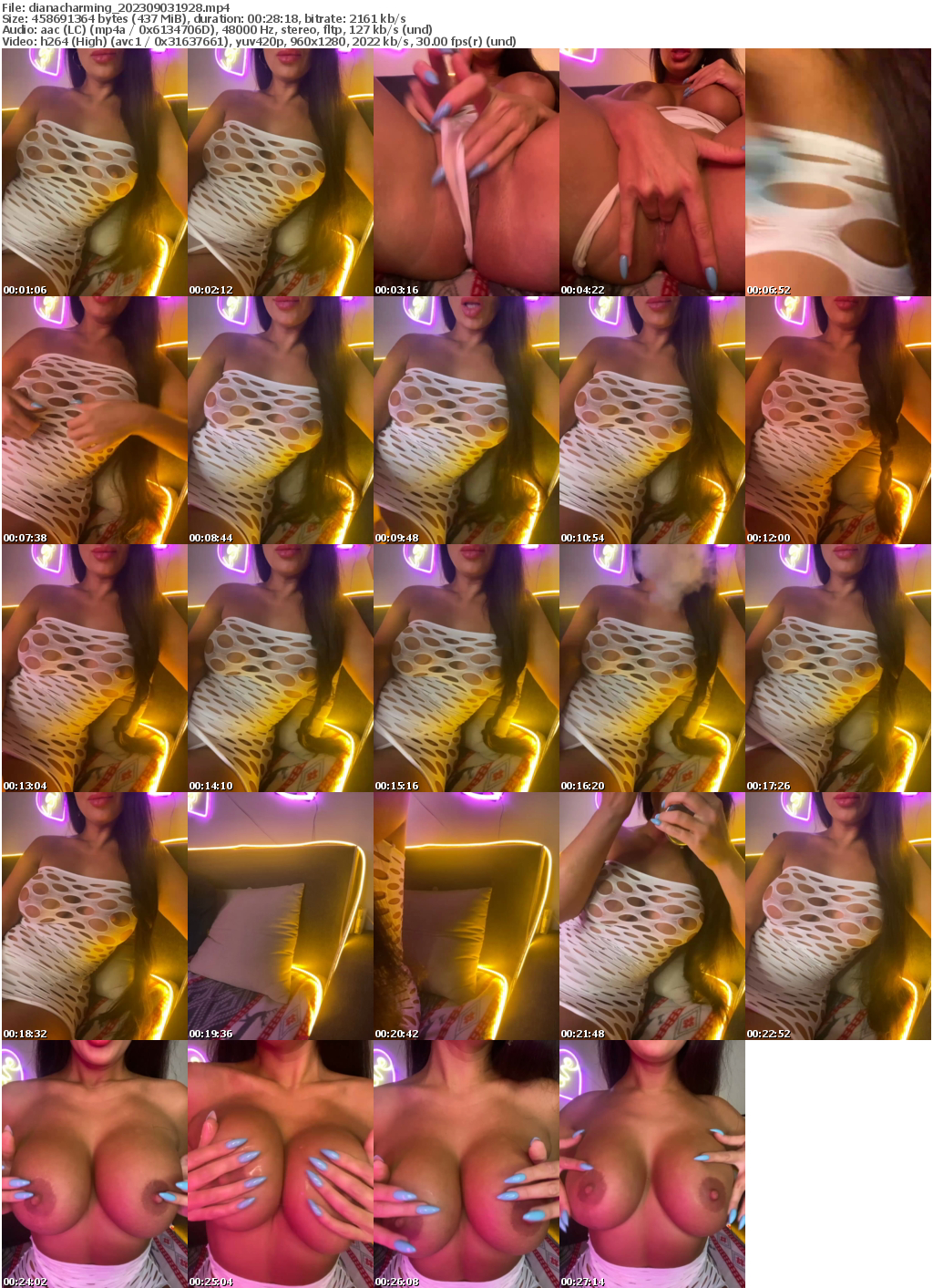 Preview thumb from dianacharming on 2023-09-03 @ bongacams