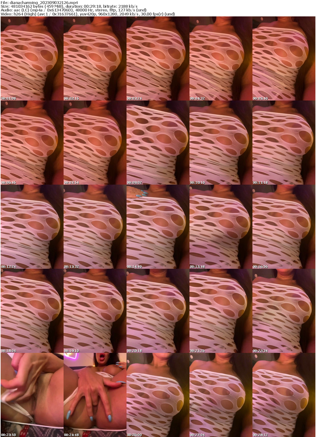 Preview thumb from dianacharming on 2023-09-03 @ bongacams