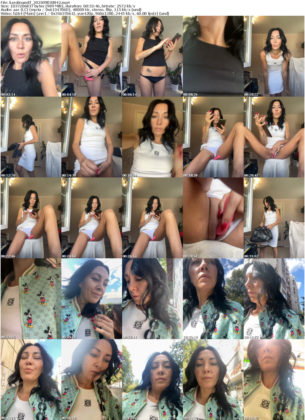 Preview thumb from karolinamilf on 2023-09-03 @ bongacams