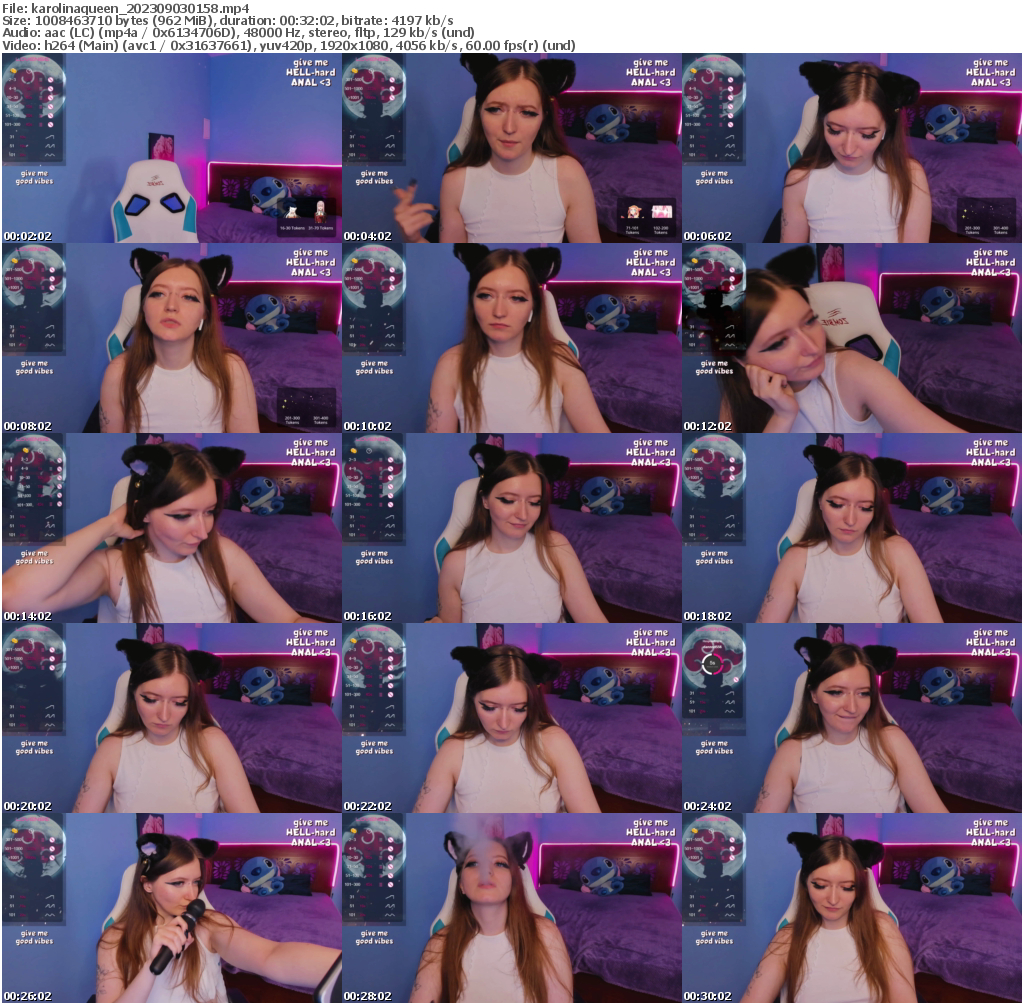 Preview thumb from karolinaqueen on 2023-09-03 @ bongacams