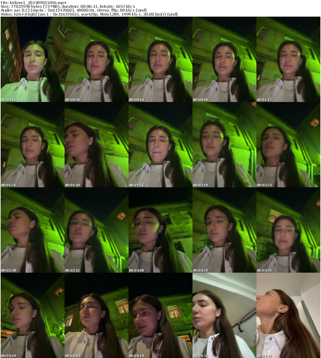 Preview thumb from kirlove1 on 2023-09-03 @ bongacams