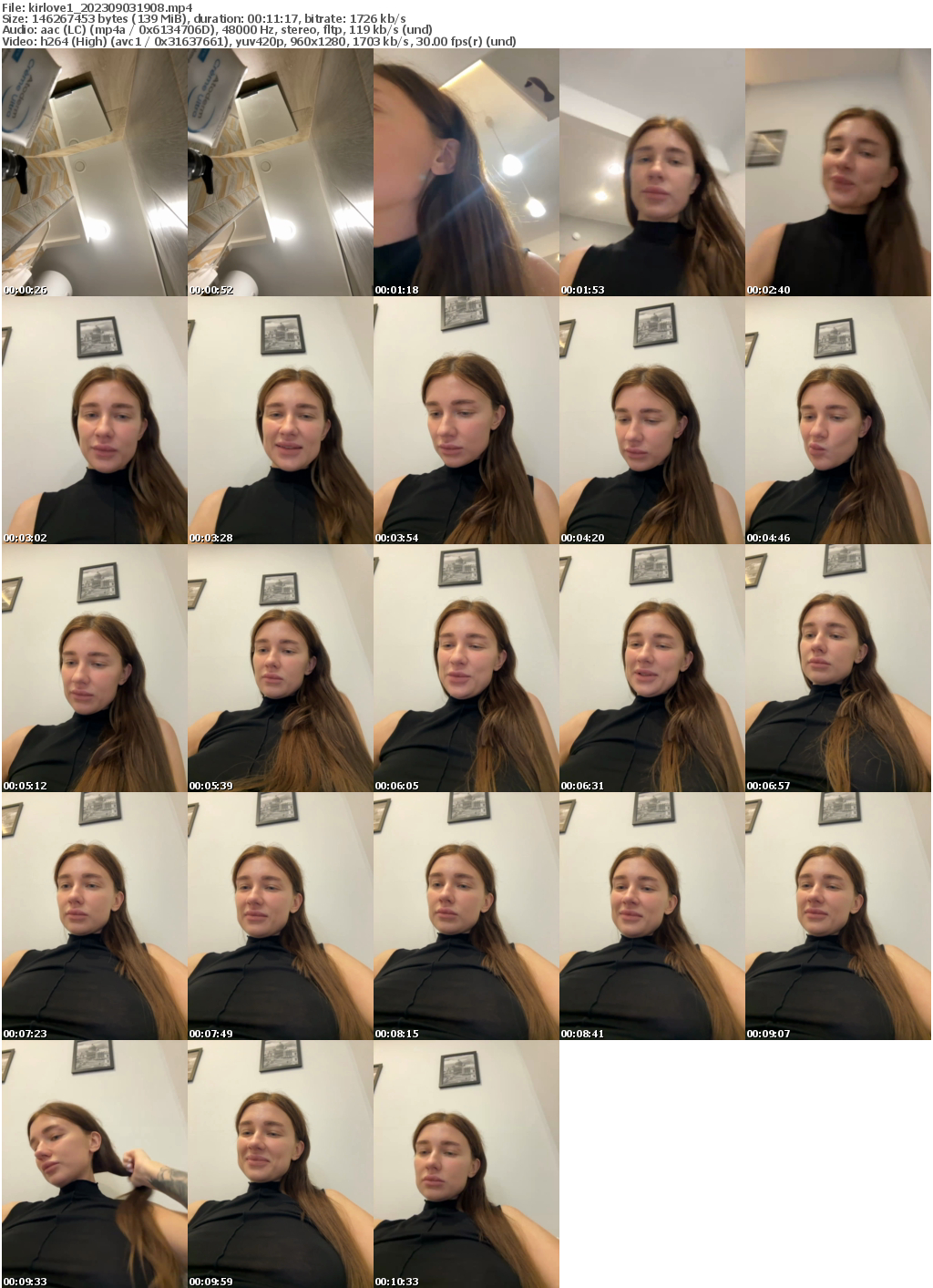 Preview thumb from kirlove1 on 2023-09-03 @ bongacams