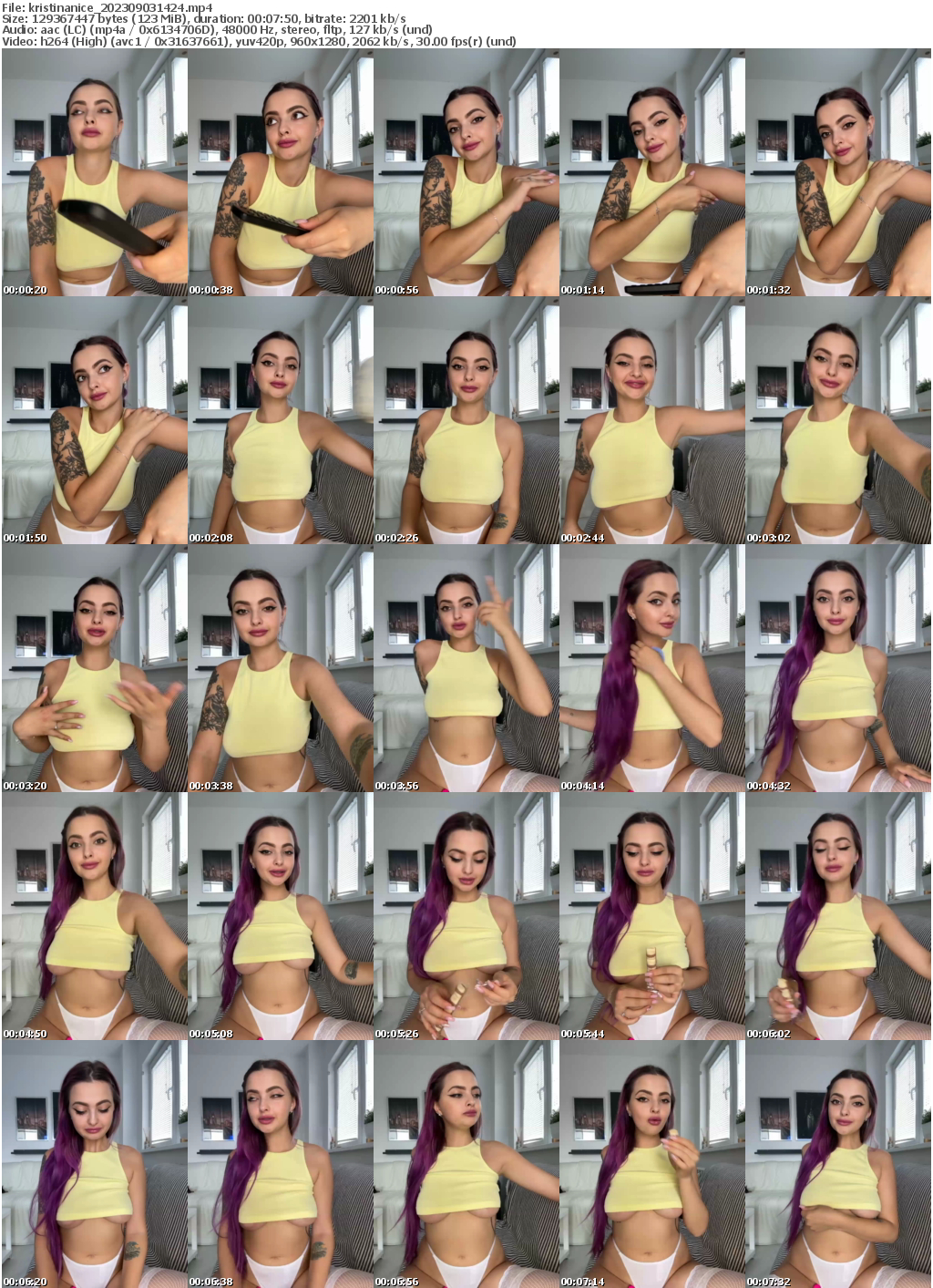 Preview thumb from kristinanice on 2023-09-03 @ bongacams