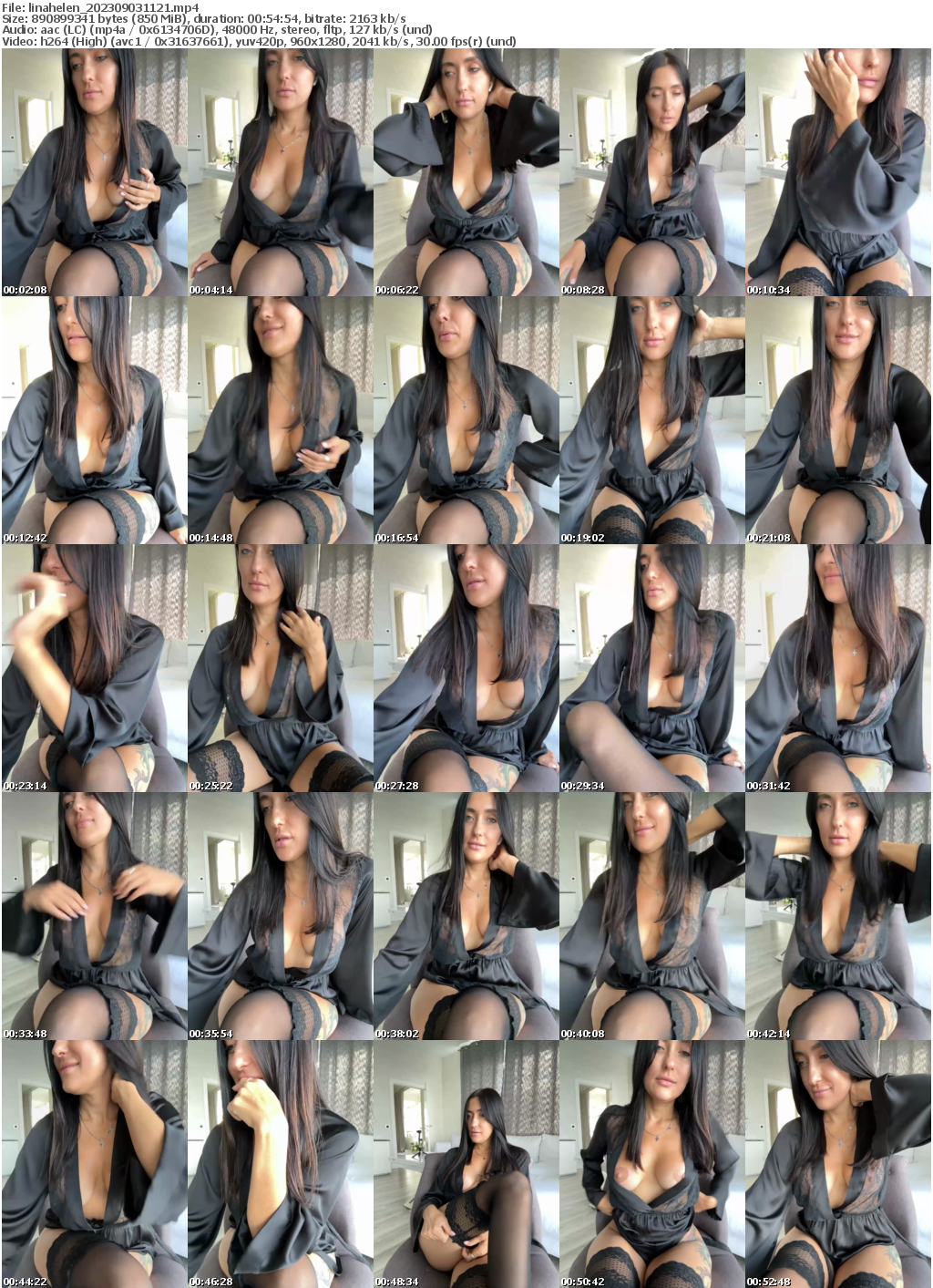 Preview thumb from linahelen on 2023-09-03 @ bongacams