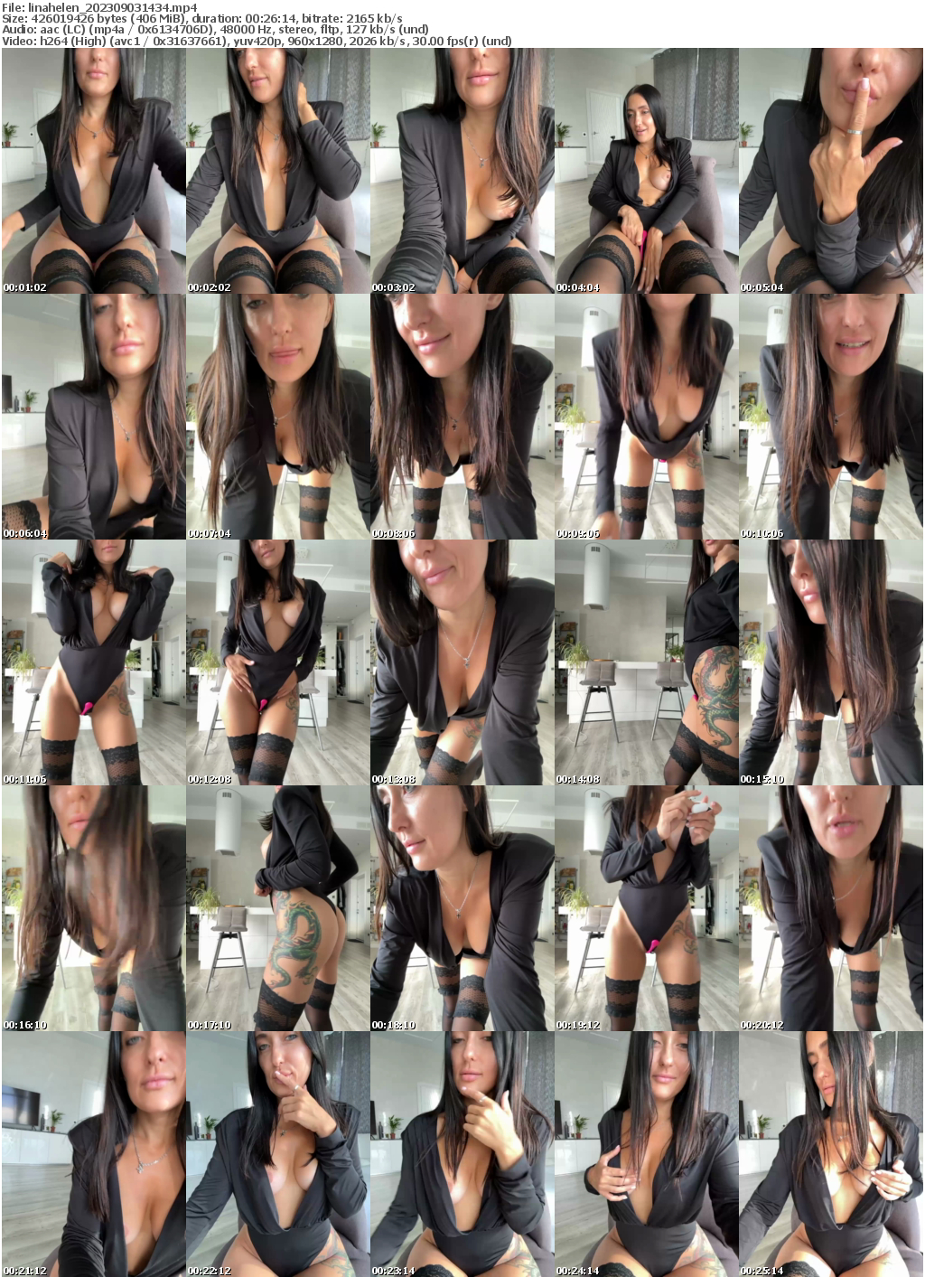 Preview thumb from linahelen on 2023-09-03 @ bongacams