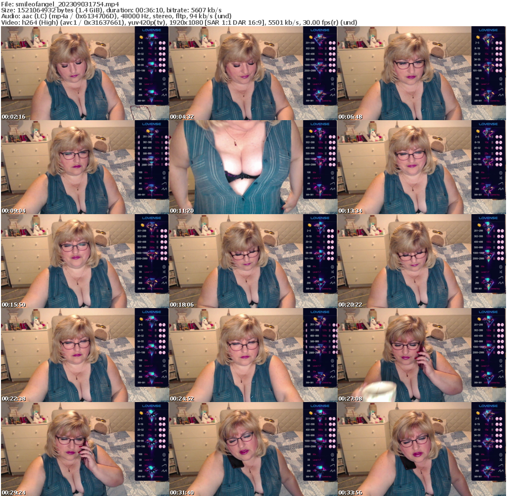 Preview thumb from smileofangel on 2023-09-03 @ bongacams