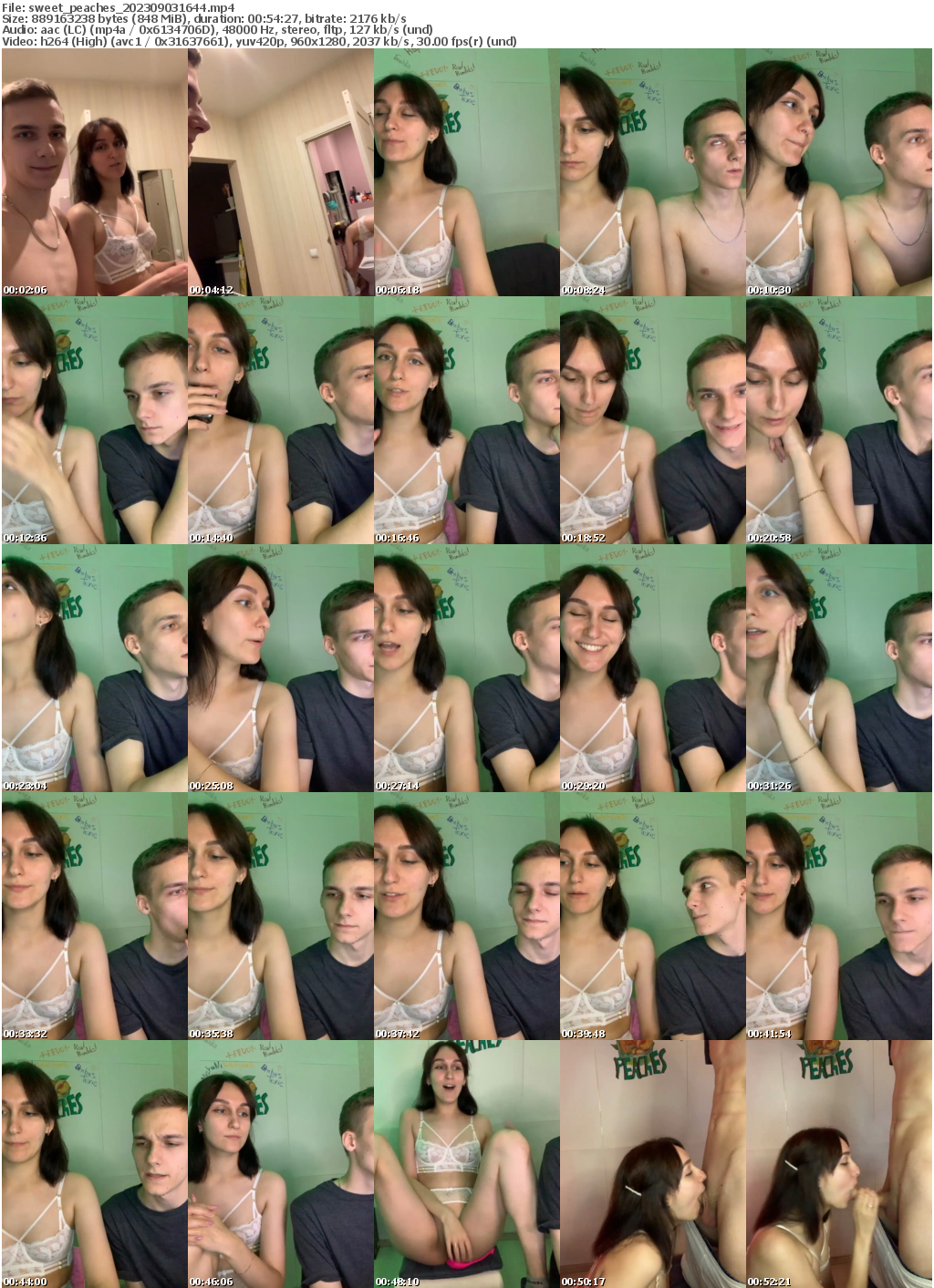 Preview thumb from sweet_peaches on 2023-09-03 @ bongacams