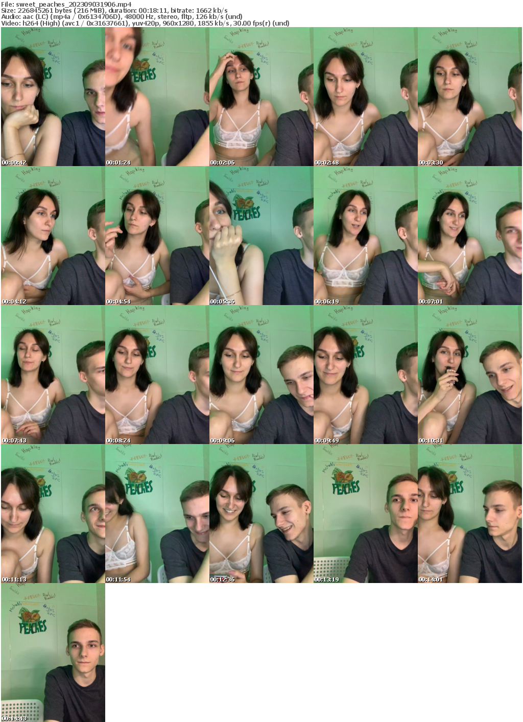 Preview thumb from sweet_peaches on 2023-09-03 @ bongacams