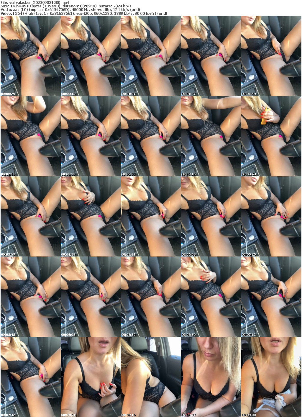 Preview thumb from yuliyalasker on 2023-09-03 @ bongacams