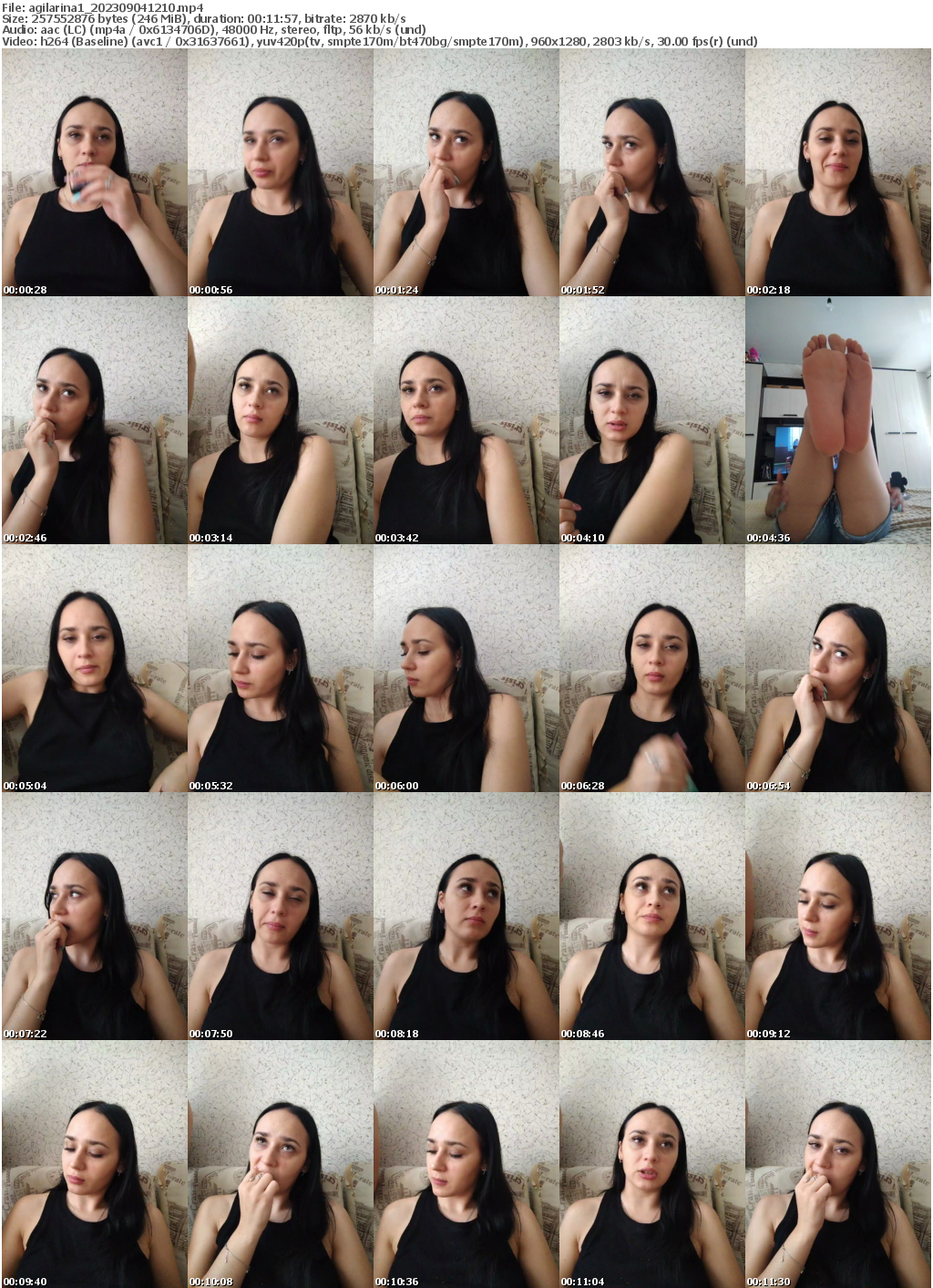 Preview thumb from agilarina1 on 2023-09-04 @ bongacams