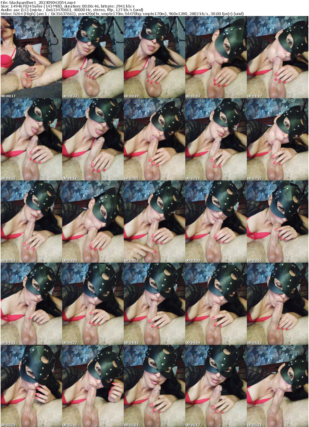 Preview thumb from blackpanther1 on 2023-09-04 @ bongacams