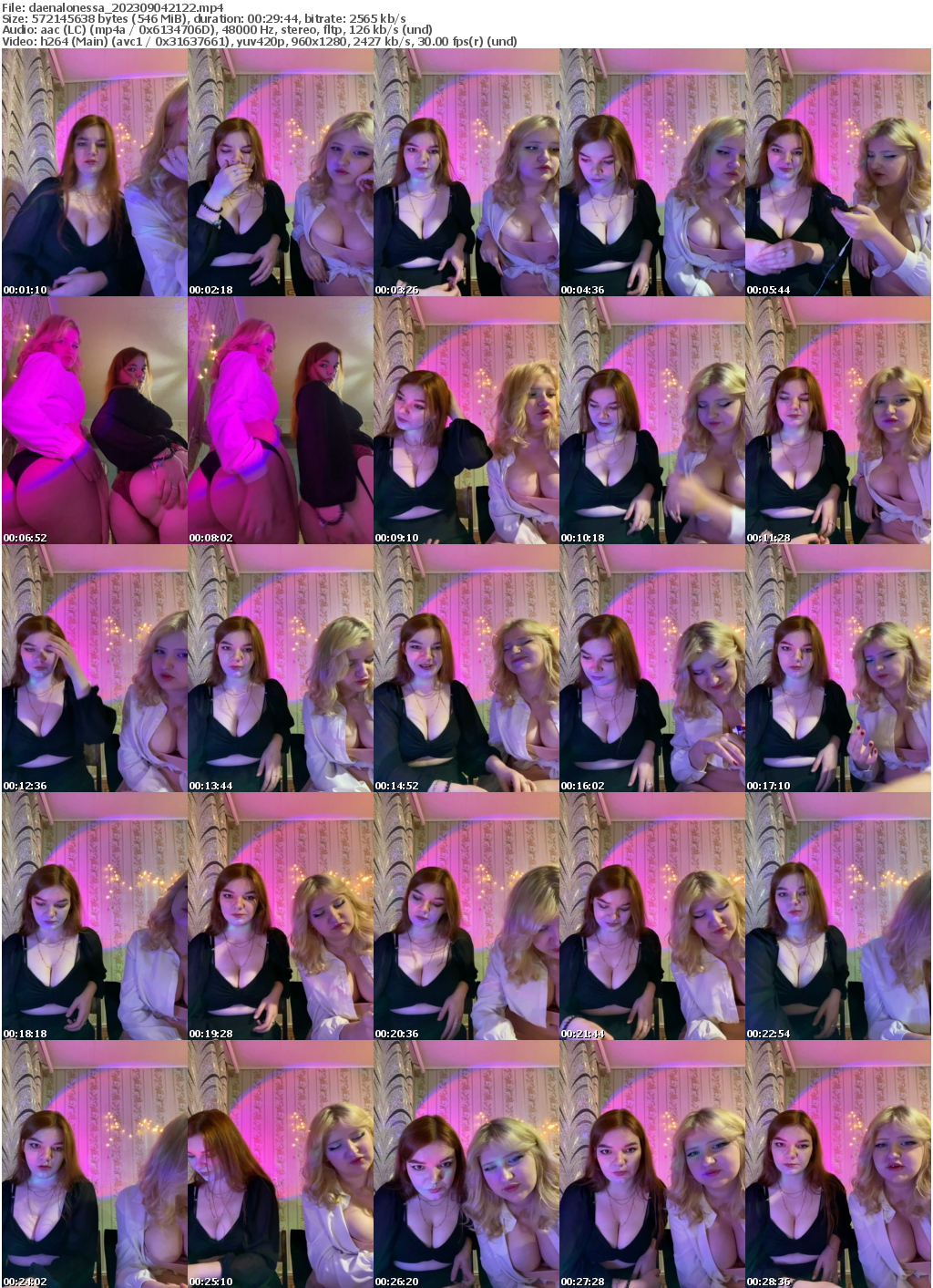 Preview thumb from daenalonessa on 2023-09-04 @ bongacams