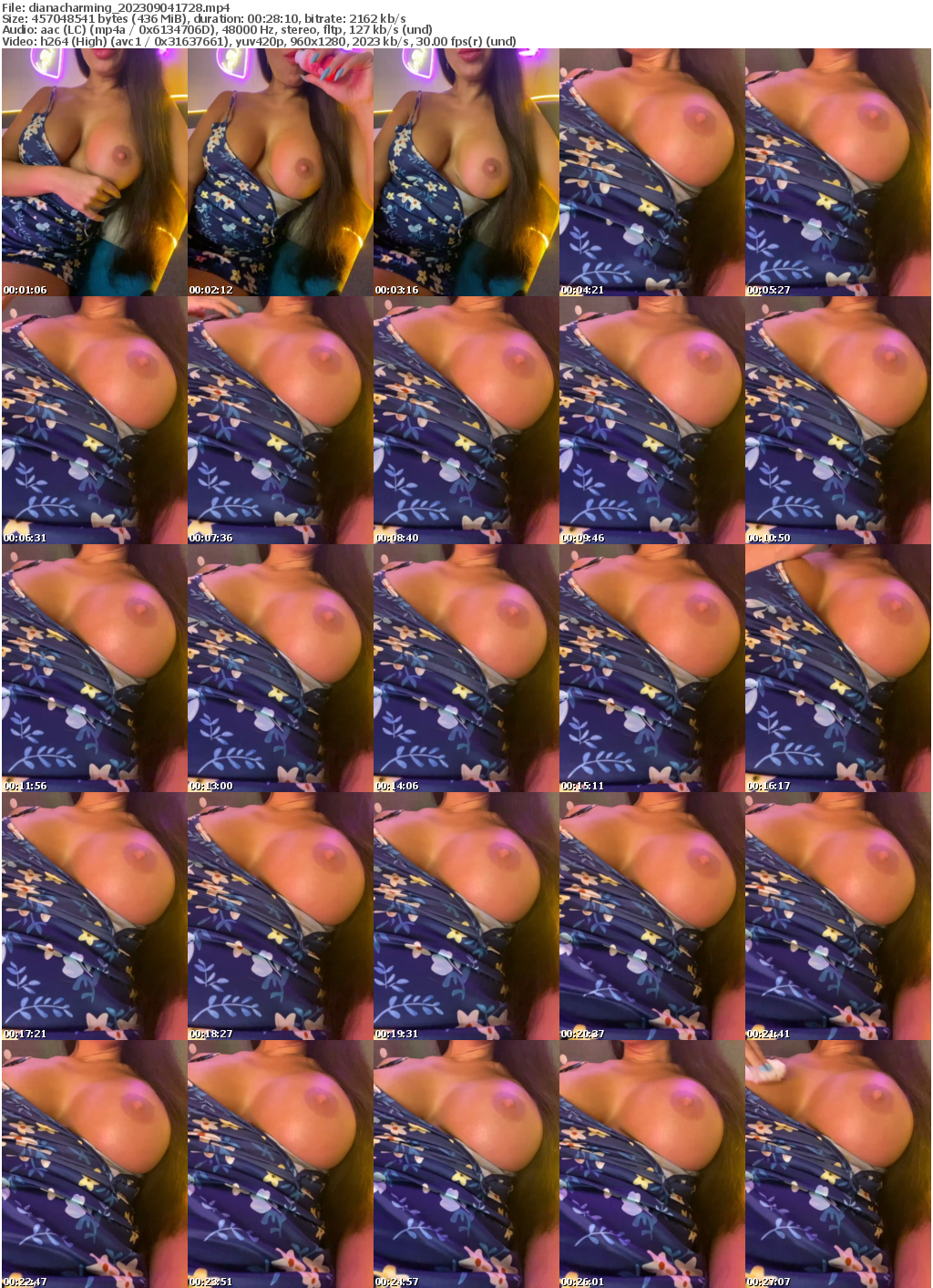 Preview thumb from dianacharming on 2023-09-04 @ bongacams