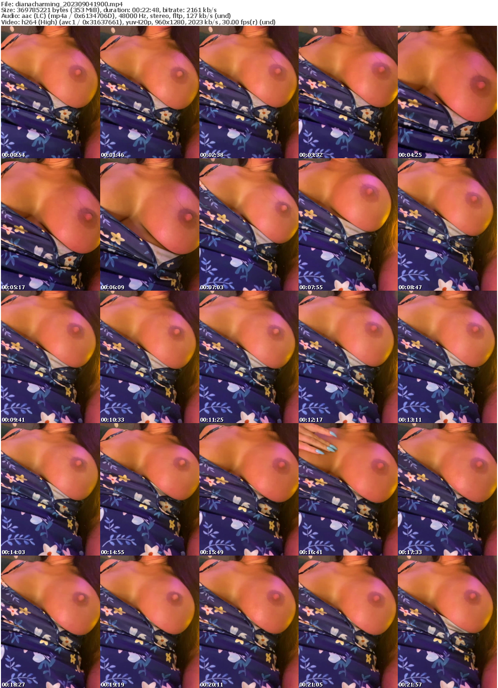 Preview thumb from dianacharming on 2023-09-04 @ bongacams