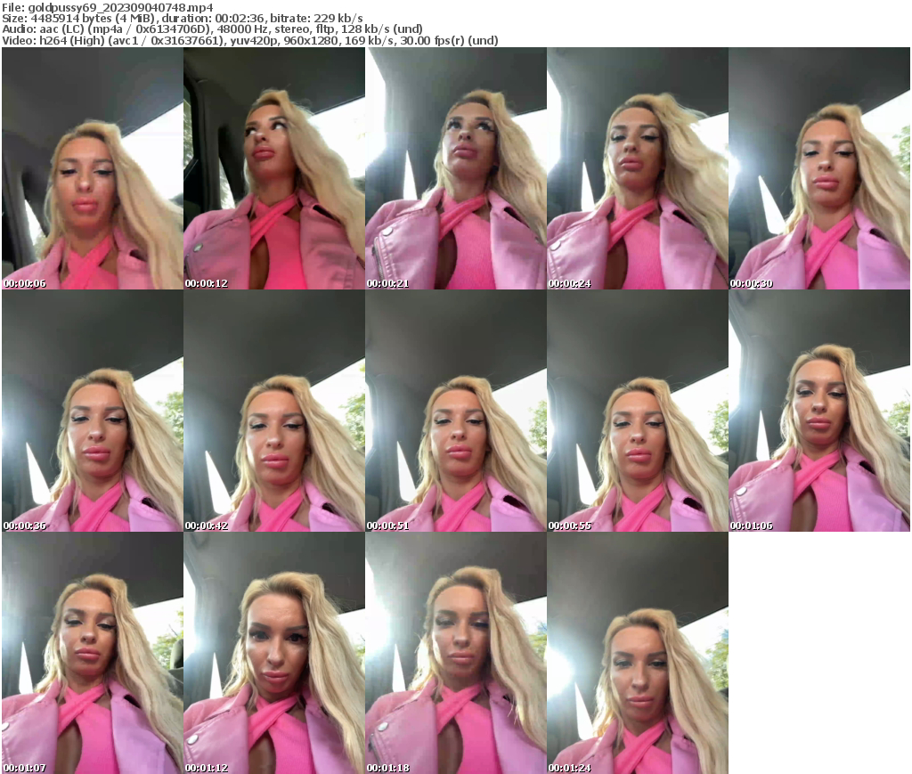 Preview thumb from goldpussy69 on 2023-09-04 @ bongacams