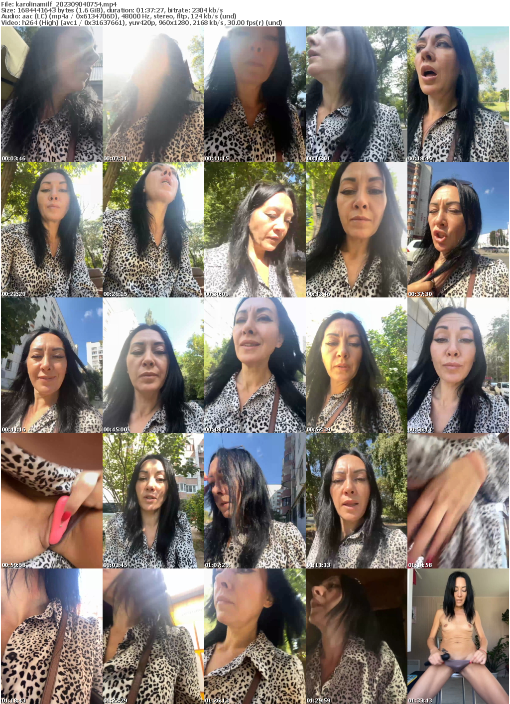 Preview thumb from karolinamilf on 2023-09-04 @ bongacams